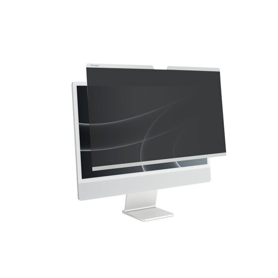Kensington SA240 Privacy Screen for iMac 24" – ±30° Viewing Angle, Reusable Washable Adhesive