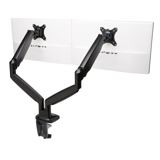 Kensington SmartFit One-Touch Dual Monitor Arm – Black