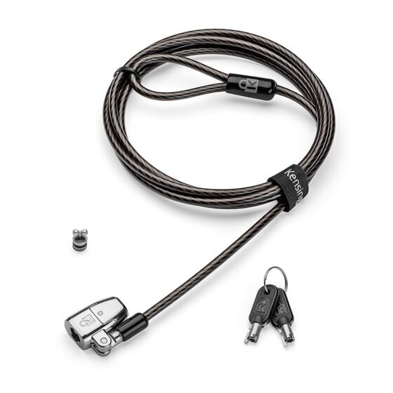 Kensington ClickSafe 2.0 Laptop Lock – Nano Anchor Slot | Keyed Security Cable