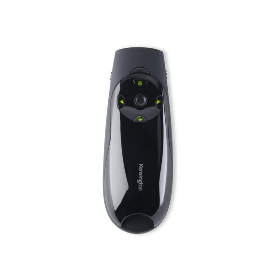 Kensington Presenter Expert Wireless Remote – Green Laser Pointer & Cursor Control