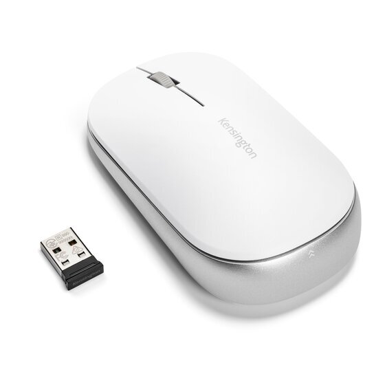 Kensington SureTrack 2.0 Bluetooth Mouse – White/Silver