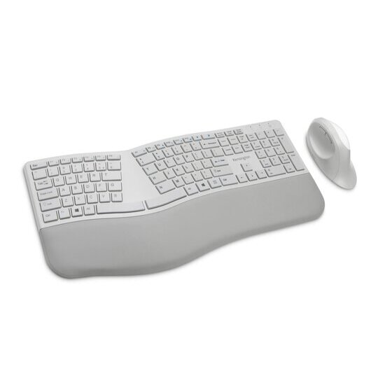 Kensington Dual Wireless Ergo Desktop Set – Grey
