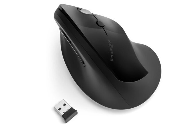 Wireless Partner Mouse KENSINGTON PRO FIT ERGO VERTICAL WIRELESS MOUSE BLACK | MICE | ACCO Partner