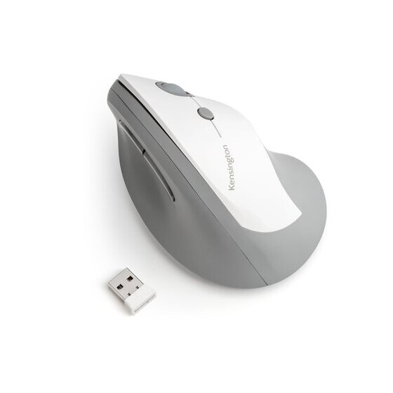 Wireless Partner Mouse KENSINGTON PRO FIT ERGO VERTICAL WIRELESS MOUSE GREY | MICE | ACCO Partner