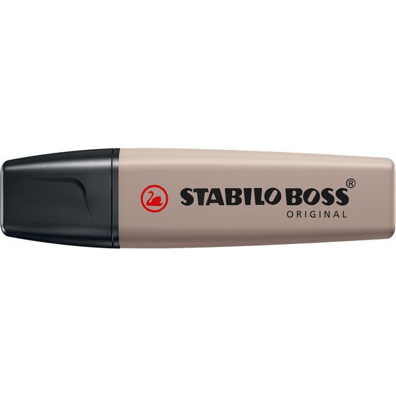 STABILO BOSS Naturecolour Highlighter – Warm Grey – Box of 10