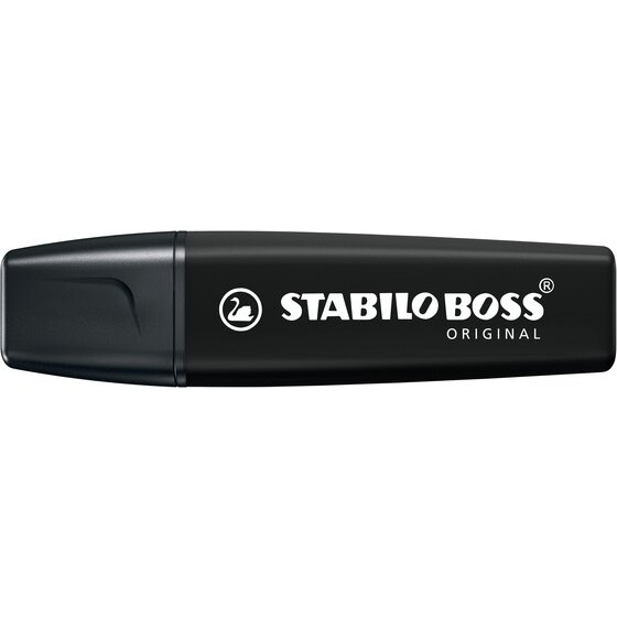 STABILO BOSS Naturecolour Highlighter – Black – Box of 10