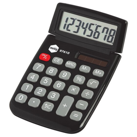 Marbig Pocket Calculator – 8-Digit Display, Dual Power