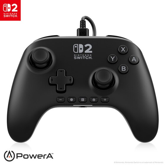 PowerA Advanced Wired Controller for Nintendo Switch 2 – Black