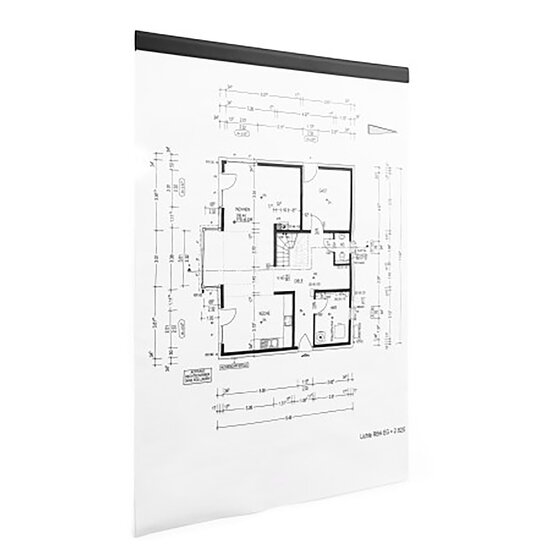 Durable Durafix Self-Adhesive Magnetic Rail, A4 297mm x 17mm, Black – Pack of 5