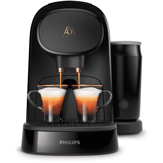 L'OR Barista Latte Premium Coffee Machine – Single-Serve with Milk Frother