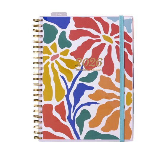 Cumberland 2026 Teachers Planner – A4 Floral