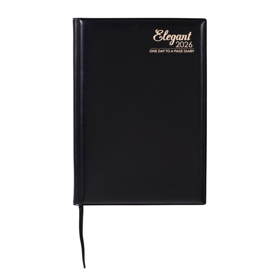 Cumberland 2026 Norwich Diary A5 – Two Days to Page – Black