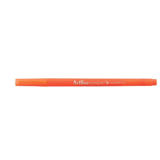 Artline Supreme Colouring Pen – Orange (Box of 12)