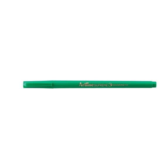 Artline Supreme Colouring Pen – Green (Box of 12)