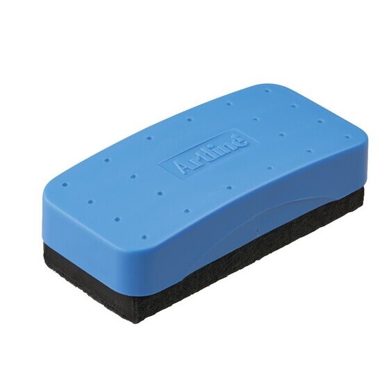 Artline Whiteboard Eraser Medium – Hard-Wearing Holder with Double-Sided Refill Pad