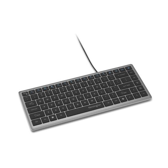 Kensington EQ KB415 Compact Wired Keyboard – USB-C, 86 Keys