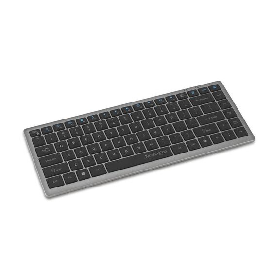 Kensington EQ KB435 Rechargeable Compact Keyboard – 86 Keys, Space-Saving Layout
