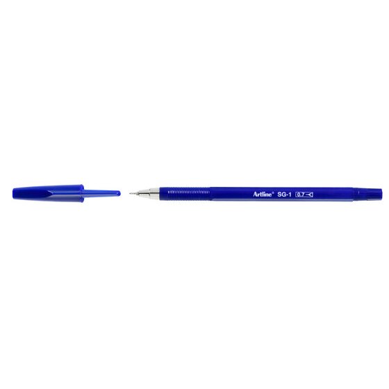 Artline SG-1 BP Needle Tip Ballpoint Pen 0.7mm Blue – Box of 12