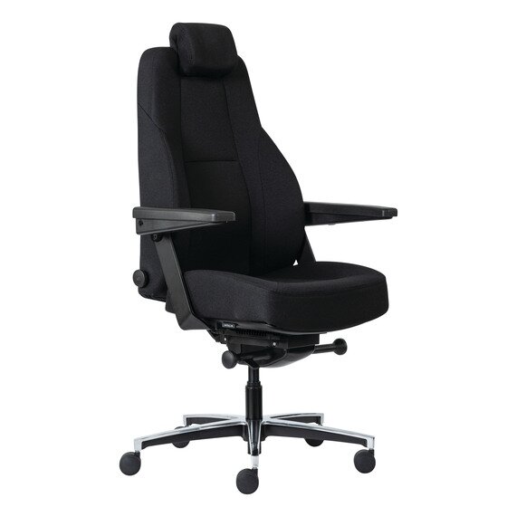 Buro Maverick 24/7 Controller Chair – Black Fabric