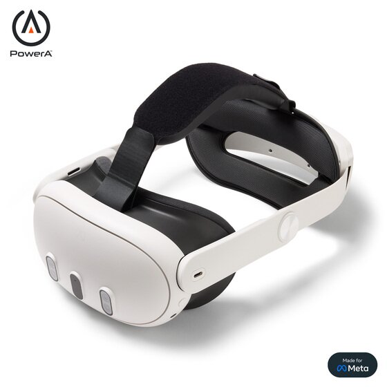 PowerA Comfort Head Strap for Meta Quest – Flexible, Soft, Even Weight Distribution