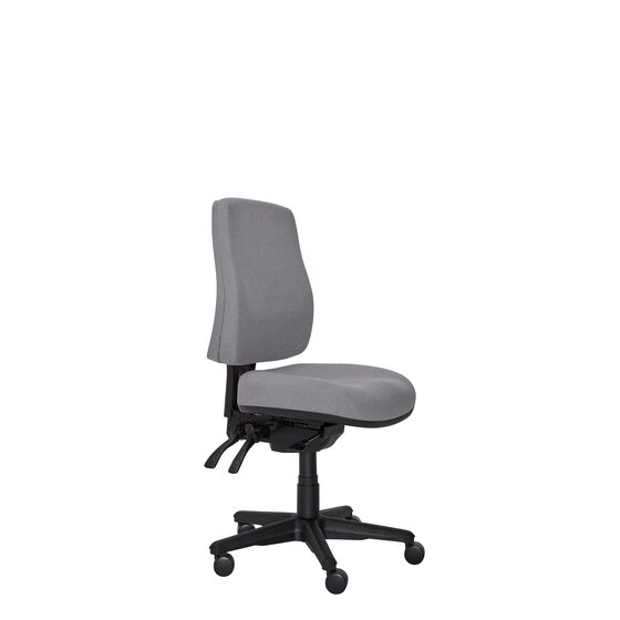 Buro Roma 3 Lever High Back Office Chair – SafeTex Anti-Bacterial Smoke Fabric