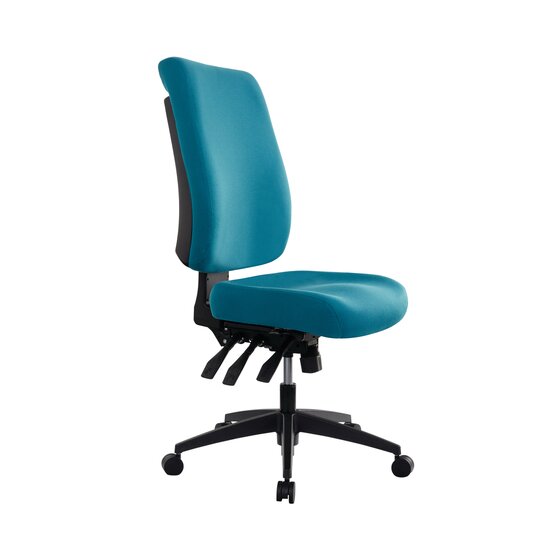 Buro Tidal High Back Office Chair – Teal | Australian Made Ergonomic Seating