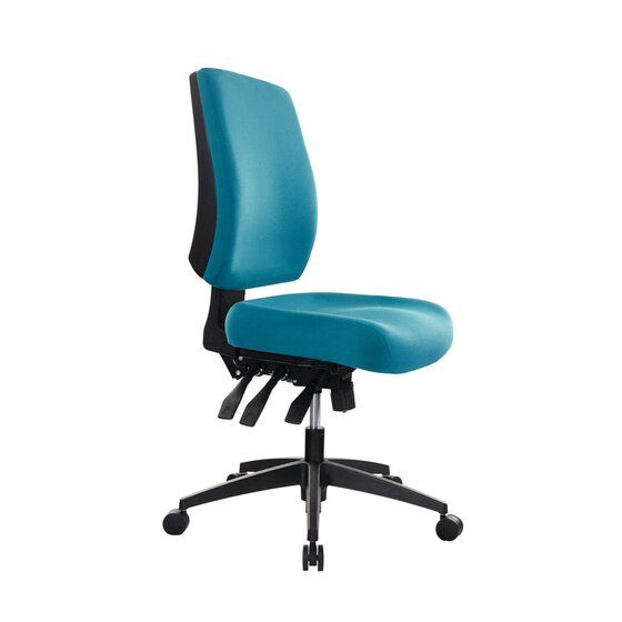 Buro Tidal Mid Back Office Chair – Teal | Australian Made, GECA Certified