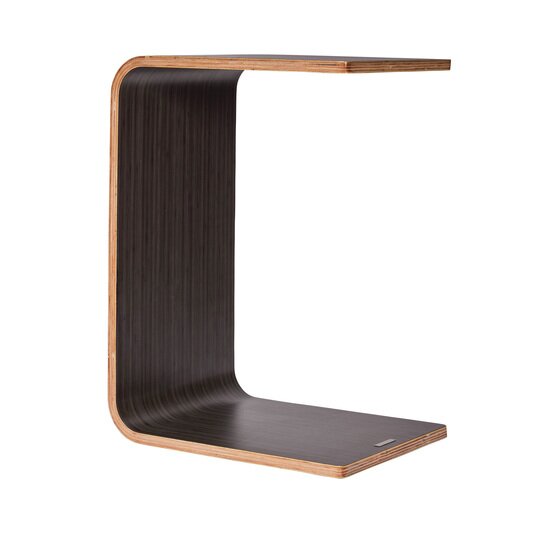 Konfurb Link Table – Burnished Wood | Compact Dual-Use Coffee & Side Table