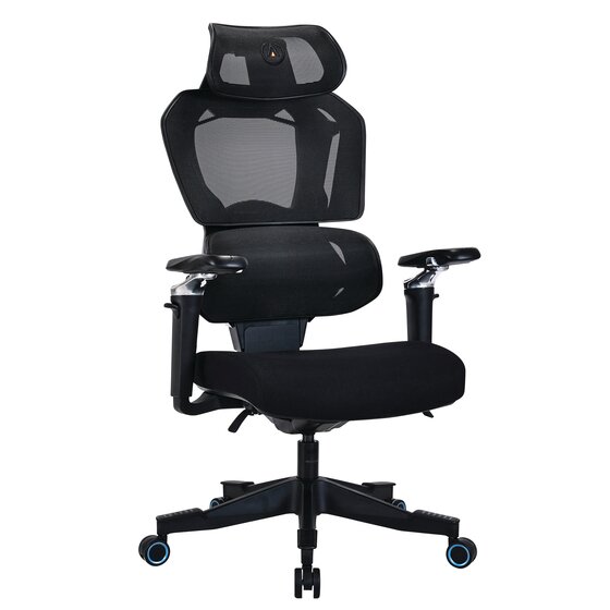 Buro x Powera Sentinel Gaming Chair – Breathable Mesh, 5D Armrests, Dynamic Intelligence™