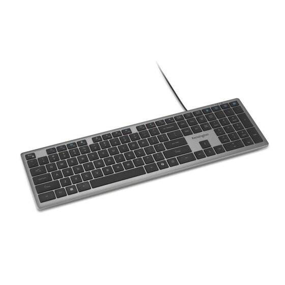 Kensington KB515 EQ Wired Keyboard – USB-C/A, 16 Programmable Keys + AI Copilot Key
