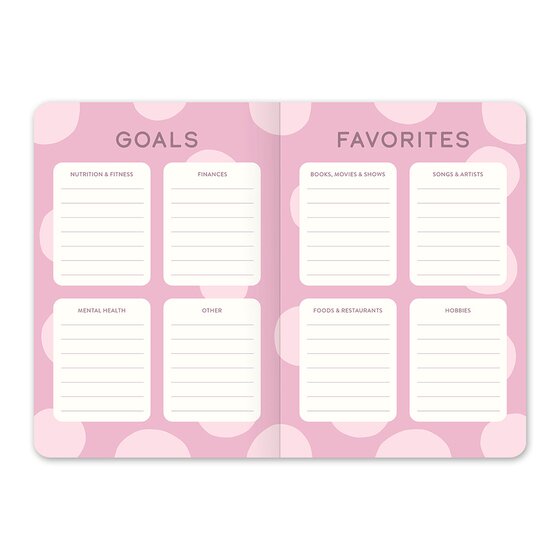 Orange Circle 2026 Darling Dots MTV Diary 114x165mm – Compact Monthly Pocket Planner