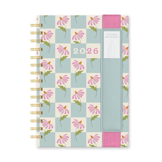 Orange Circle 2026 Coneflower Corner WTV Diary – 146 x 210 mm