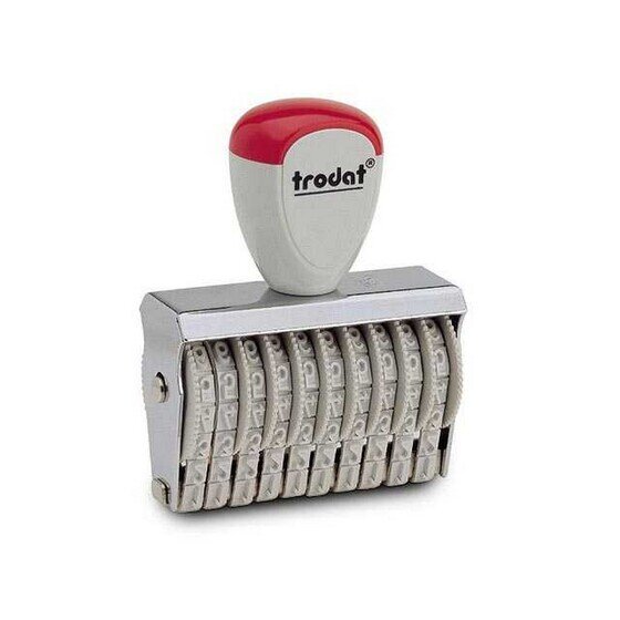 TRODAT 15510 Numberer Stamp – 10 Band, 5mm Characters