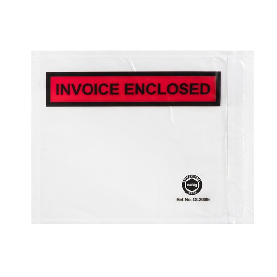 Marbig Professional Packaging Envelope – Invoice Enclosed, 155 x 115mm, Box of 1000