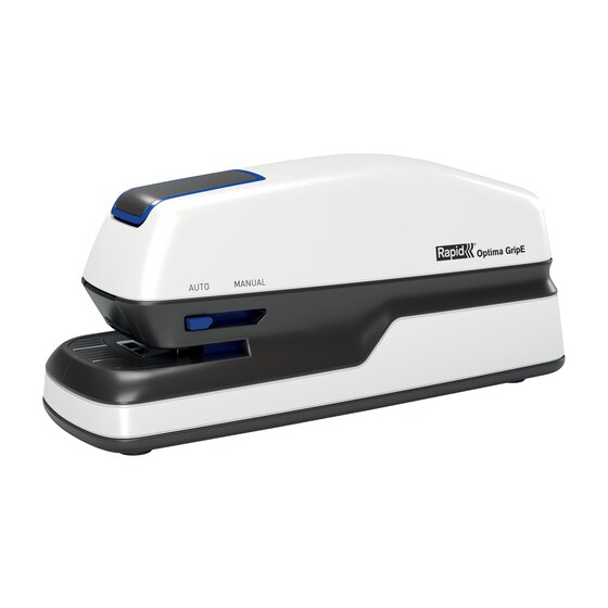 Rapid Optima Grip-E Contactless Electric Stapler – 20 Sheets, Manual & Auto Mode