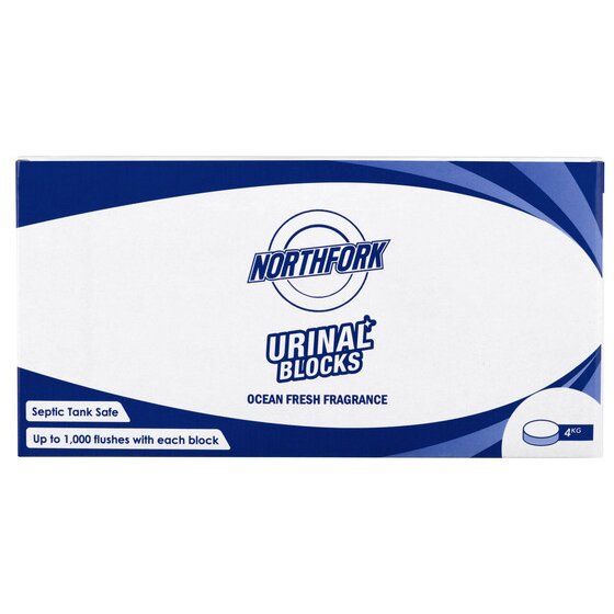 Northfork Urinal Blocks 4kg – Ocean Fresh Odour Control for Washrooms