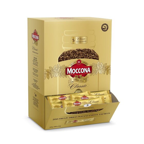 Moccona Classic Coffee Sticks Dispenser – 200 x 1.7g