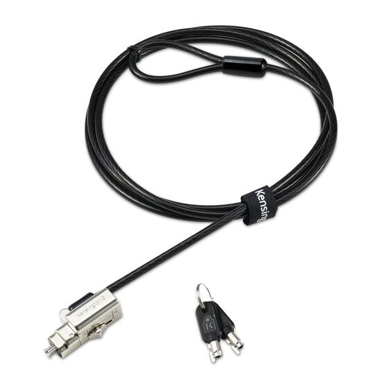 Kensington Universal 3-in-1 Keyed Laptop Lock – Standard, Nano & Wedge Slots