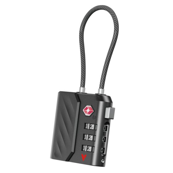Verbatim My Finder Dual TSA Lock – Apple & Android Luggage Security