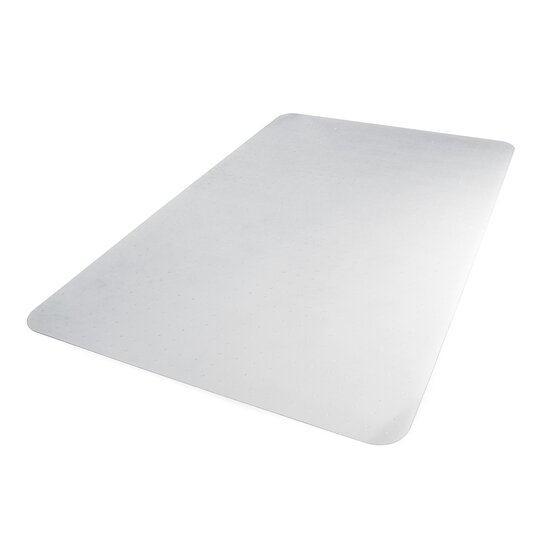 Floortex Polycarbonate Chair Mat for Deep Pile Carpet – 116 × 150 cm Rectangle