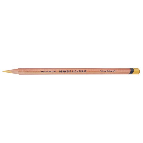 Derwent Lightfast Pencil – Yellow Ochre | 100-Year Lightfast Coloured Pencil