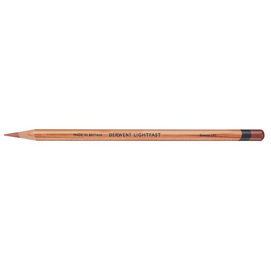 Derwent Lightfast Pencil in Sienna – Opaque, Museum-Grade Colour for Artists