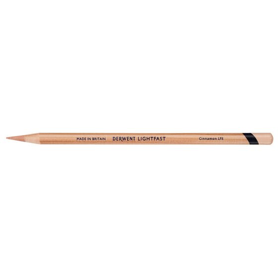 Derwent Lightfast Coloured Pencil – Cinnamon | Warm Earth-Tone Pencil for Layering & Illustration