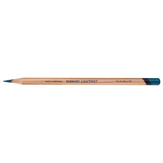 Derwent Lightfast Pencil – Pacific Blue | Fading-Resistant Colour for Artists