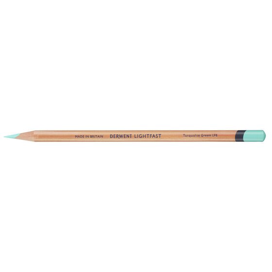 Derwent Lightfast Pencil – Turquoise Green | Fading-Resistant Artist Colour