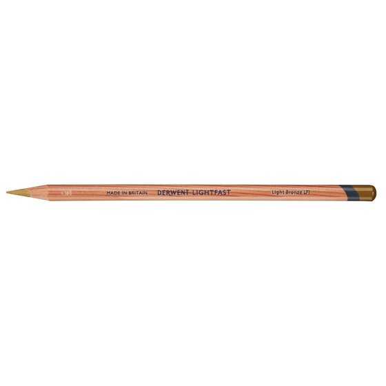Derwent Lightfast Pencil – Light Bronze | 100-Year Lightfast Artist Coloured Pencil
