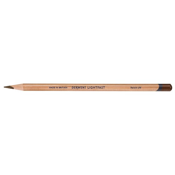 Derwent Lightfast Pencil – Raisin | Oil-Based Core, 100-Year Lightfast Colour