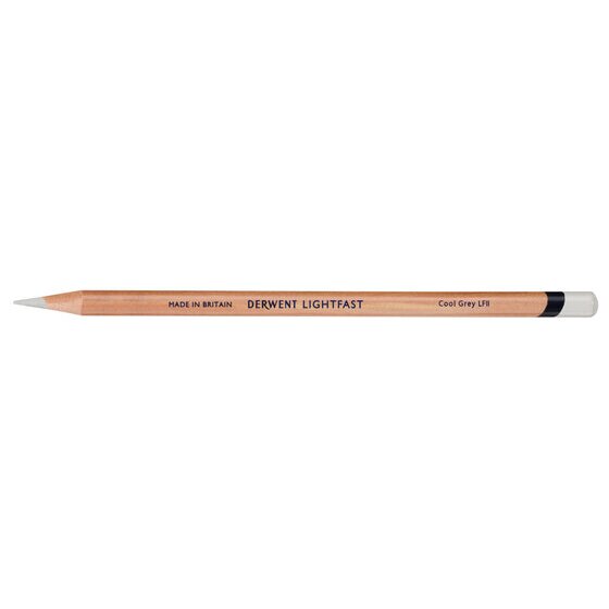 Derwent Lightfast Pencil – Cool Grey | Oil-Based Core, 100-Year Lightfastness