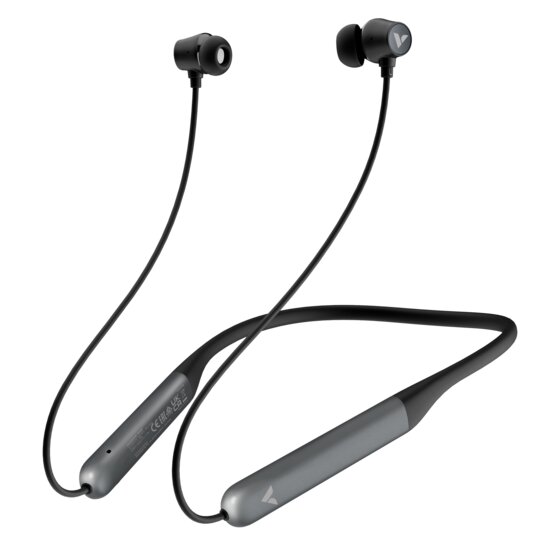 Verbatim Trusound ANC Neckband Earbuds – Black | Active Noise Cancellation