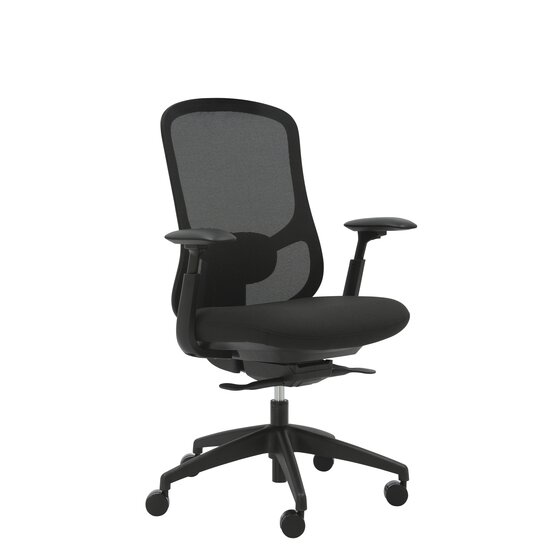 BURO Quantum Ergonomic Office Chair with Arms – Mesh Back